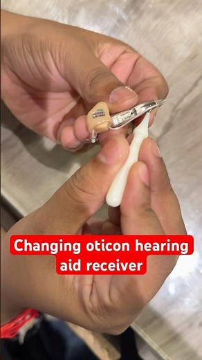 “Change & Replace Oticon Hearing Aid Receiver | Hearing Aid Care & Tips” #hearinguru #oticon