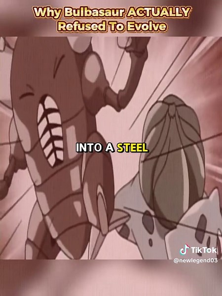 Why Bulbasaur ACTUALLY Refused To Evolve #pokemon #anime