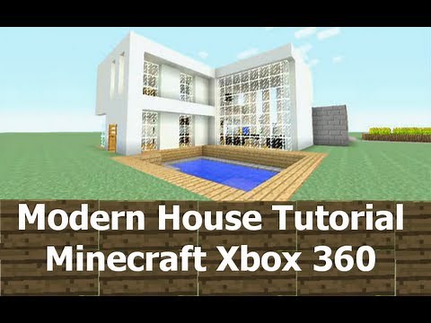 Modern House Tutorial Minecraft Xbox 360 #1