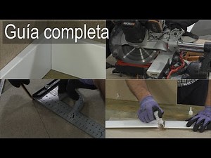 Soluciones para problemas de instalación de rodapiés o zócalos (Bricocrack)