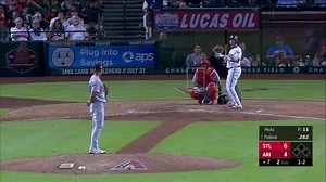 A.J. Pollock hit by pitch.