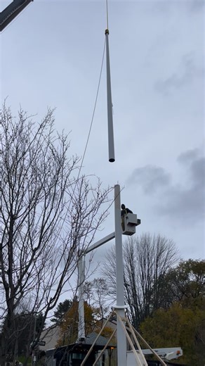 We're excited to announce that a new flagpole has been installed on Marston Street! Next week, Mayor Brian A. DePeña will proudly raise the American Flag 🇺🇸 in a ceremonial event that celebrates our community's patriotism and unity. Join us in honoring this significant occasion! Day and time will be announced. | Lawrence Department of Public Works