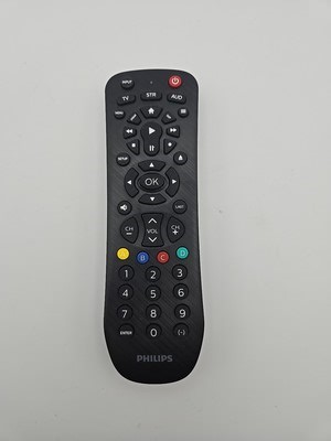 Genuine PHILIPS SRP9232D/27 Black Universal Remote Control Audio Video 3 devices | eBay