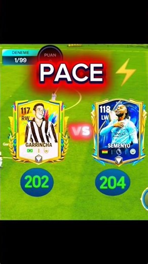 Garrincha🇧🇷 vs Semenyo🇬🇭: THE ULTIMATE PACE TEST!🏃💨 #fcmobile #ea #pace