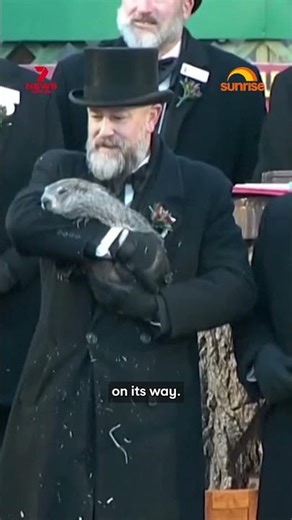 Punxsutawney Phil predicts winter's end on Groundhog Day