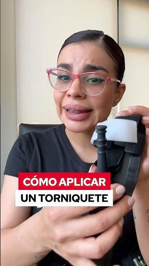 Cómo aplicar un torniquete