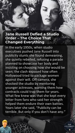 Jane Russell Defied a Studio Order – The Choice That Changed Everything
