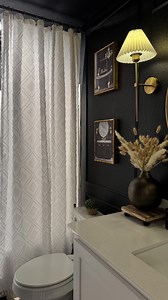 2.9K views · 11 reactions | One simple design trick that changes everything – hang your shower curtain higher! It makes the space feel taller, lux and intentional. See for yourself what it did ✨ . . . #designtipsandtricks #designtips #designinspiration #interiordesign #curtain #showercurtains #showercurtain #usa #texas #dfw | Ruchika Khatri | Facebook