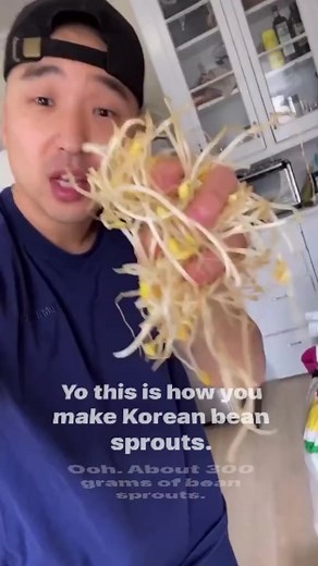 701K views · 15K reactions | Korean Bean Sprouts Side Dish ‍ #koreanfood #fyp #easyrecipes #vegetables | Chris Cho | Facebook