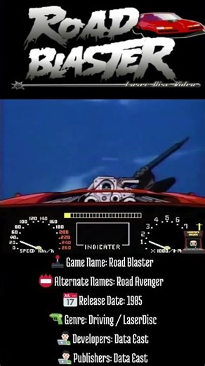 Why Road Blaster Is A LaserDisc Must-Play