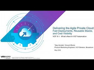 Delivering the Agile Private Cloud: Fast Deployments, Reusable Stacks, and Cost Visibility