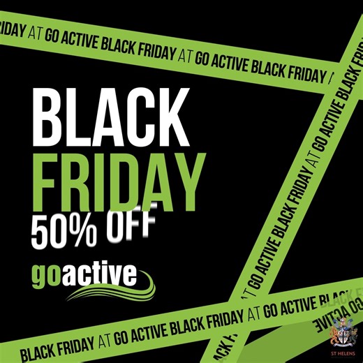 BLACK FRIDAY MEMBERSHIP OFFER NOW LIVE!🖤🤩 50% OFF YOUR FIRST DIRECT DEBIT PAYMENT To claim yours, just visit the following link 👉👉 https://leisureoffers.co.uk/goactive/ T&C'S APPLY Offer valid from 28.11.25 to 5.12.25 | Go Active