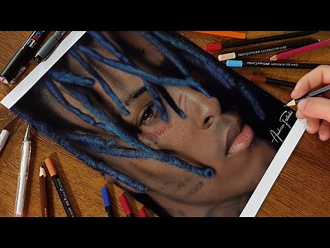 Drawing XXXTENTACION - Tribute Drawing by Anderson Frateschi (60+ hours)