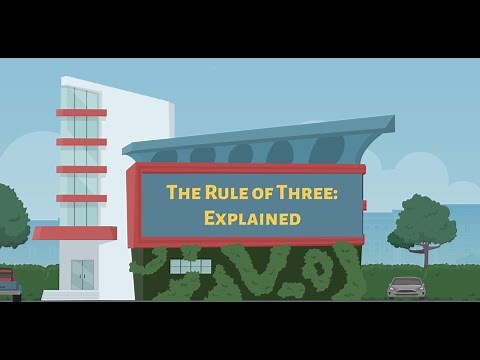 The Rule of Three: Explained