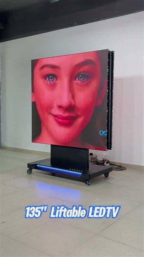 Upgrade your space with 135" COB All in One Lifting LED TV