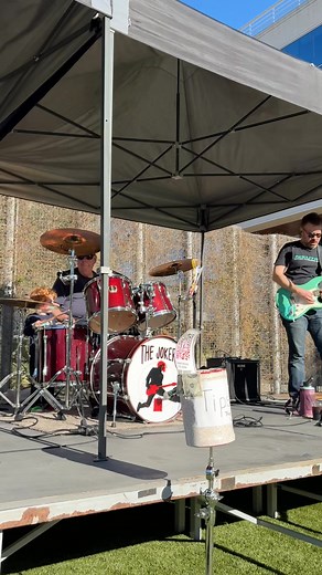 28 reactions · 4 comments | Very short but entertaining clip of 3-year-old grandson Cal keeping the beat on We Will Rock You. He's actually just a little bit taller than the floor tom. This is The Jokers performing at Hangar 24 Orange County on a very warm Sunday afternoon (Nov23) | Joe Bensoua | Facebook