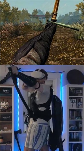 At Least He’ll Die Knowing | [40 # 🏹]😲😂 #skyrim #shorts #skyrimvr #katwalkc