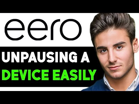 HOW TO UNPAUSE A DEVICE ON EERO 2025! (FULL GUIDE)