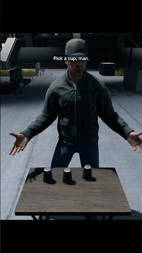 Playing shell game in Watch dogs