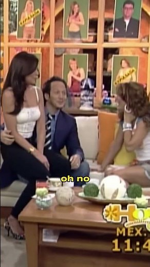 Recordamos cuando Rob Schneider coqueteó con Vielka Valenzuela ❤ en #programahoy
