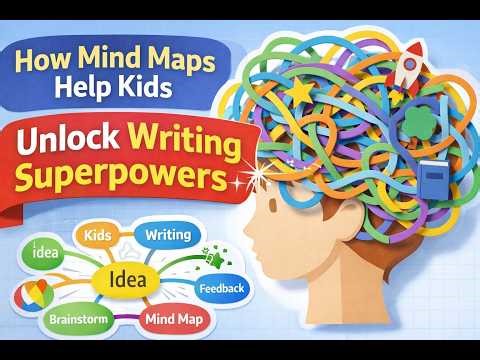 How Mind Maps Help Kids Unlock Their Writing Superpowers