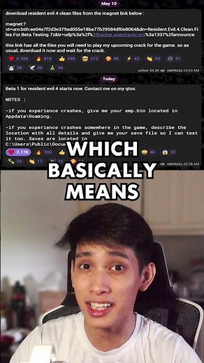 RESIDENT EVIL 4 REMAKE CRACK STATUS - BETA CRACK HAS STARTED!