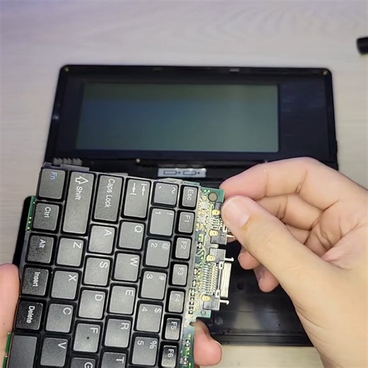 Ancient Pocket Computer Gets A Serious Serial Upgrade