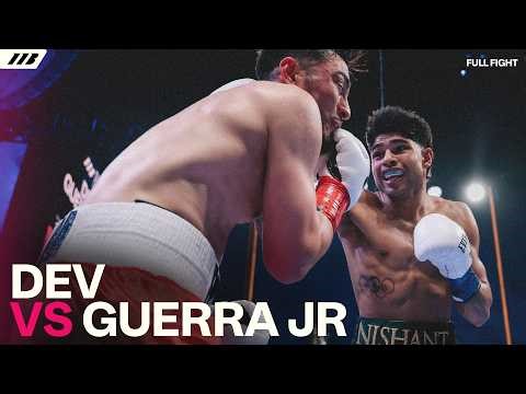Nishant Dev Drops & Stops Guerra Jr In Two Rounds | Matchroom Boxing