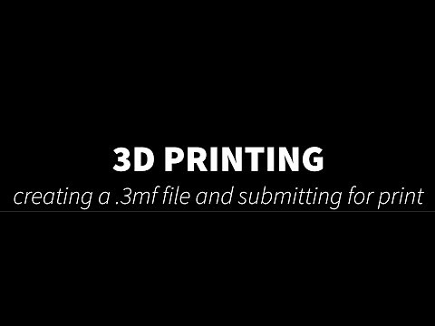 3D Print - Create a 3mf file in Cura