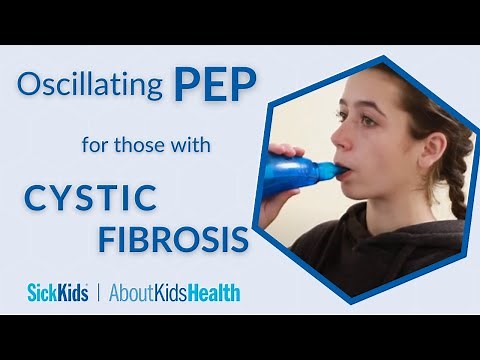 Oscillating PEP (positive expiratory pressure) for those with cystic fibrosis | SickKids