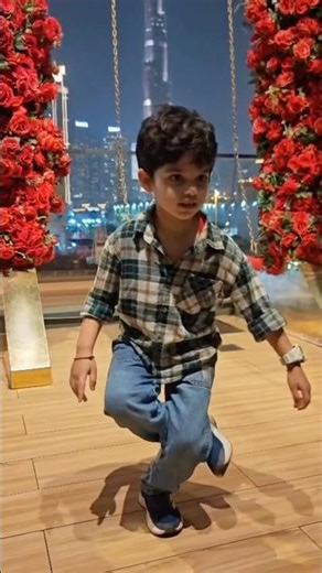 Kids Knee drop step tutorial by 4year old #abhiratbandwal #dance #dancevideo #kidsvideo #kidsdance
