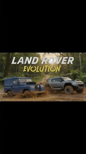 Land Rover 1948–2025 | Legendary 4x4s in 60 Seconds #LandRover #Shorts #ViralShorts