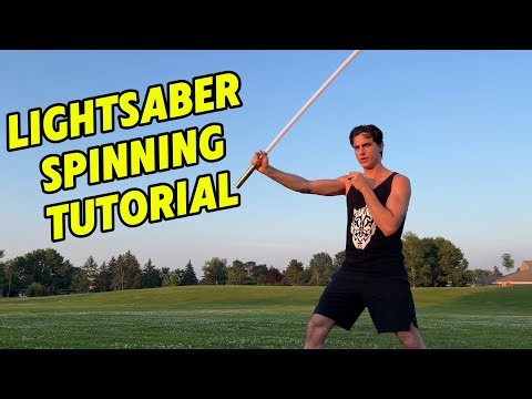 How to Spin a Lightsaber, Sword, Staff Tutorial