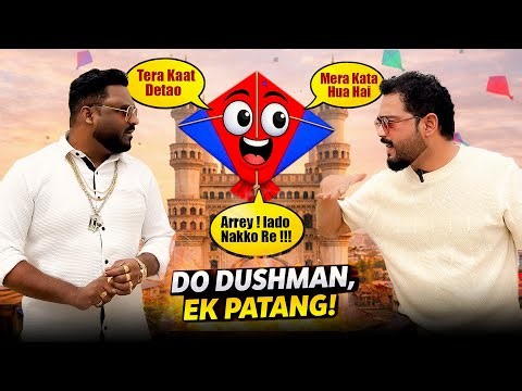 Patang Ki Jung 😂 | Do Dushman Ek Patang | Hyderabadi Comedy | Sankranti Special | Golden Hyderabadiz