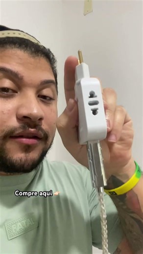 ￼Adaptador Tomada Benjamim T Com Entrada USB Articulável e Tipo C