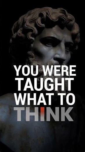 You Were Taught What to Think | Marcus Aurelius on Judgment, Control, and Free Thinking #stoicism