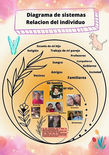 Diagrama de sistemas relación del individuo con el entorno, Sena