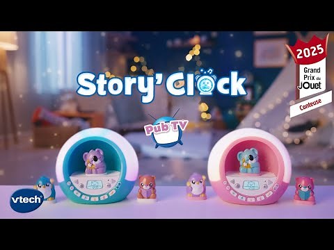 Story'Clock - Réveil éducatif ET conteur d'histoires - contenu inclus | VTech