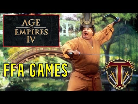 Age of Empires 4: Sunday Night FFA Madness | Casted Free-For-All!