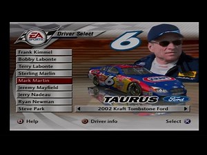 NASCAR Thunder 2003 - Mark Martin @ New Hampshire