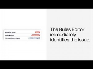 Orderful's AI Rules Editor