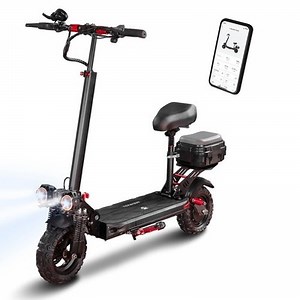 1200W Adult E-Scooter 25/34Mi Range, 34mph, 11" All-Terrain Tires,  Seat | eBay