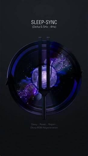 Force Your Brain into Deep REM 😴 Sleep-Sync 1Hz Delta Reset