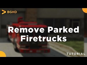 Remove Parked Firetrucks - FiveM Resource Install/Overview