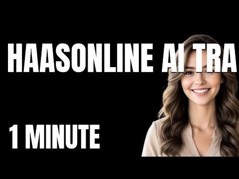 The Ultimate HaasOnline AI Trading Bot Tutorial From Zero to Pro in 1 Minute