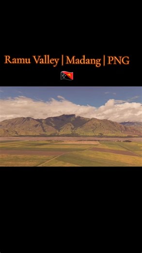 Beautiful Landscape of Ramu Valley, Madang Province 🇵🇬 #papuanewguineaplaces #Madang Credit Jona Film Production 📷 | Tok Pisin Fan