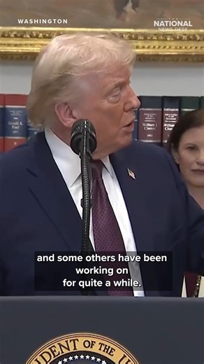 President Donald Trump has announced that the new “Trump Gold Card” visa program has generated about $1.3 billion in sales just days after its official launch. READ MORE: https://bit.ly/4qd2FWy | The National Desk - TND