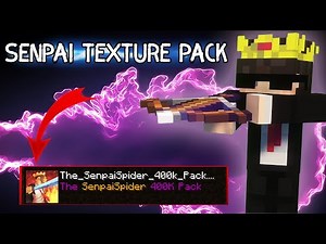 Reviewing Senpai Spider's 400K Texture Pack | Minecraft