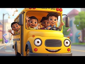 Wheels on The Bus | Kids Poems | #wheelsonthebus #kidspoem