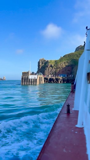 Cargo is coming to Sark! www.sark.co.uk/travel www.sarkshipping.gg #cargo #islandlife #crane #deliveryday #transportation | Sark Island